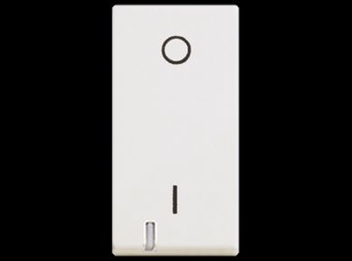 M�dulo interruptor bipolar blanco