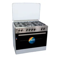 Cocina combinada CENX6514I 5 hornallas acero