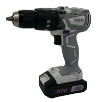 Taladro percutor inalámbrico 20V con batería + cargador + valija