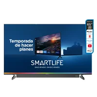 Smart TV QLED 65" UHD 4K con barra de sonido