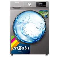 Lavasecarropas carga frontal 10.5 kg plateado LSENX1610560S