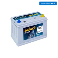 Batería para auto derecha Europa 12V 100 ah 65