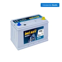 Batería para auto derecha Europa 12V 150 ah 100