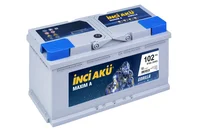 Batería para auto derecha Europa 12V 160 ah 102