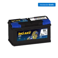 Batería para auto derecha Europa 12V 160 ah 92