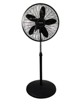 Ventilador de pie 45 cm 3 velocidades 70 W negro