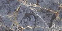 Porcelanato símil mármol Maxiblue azul pulido 60 x 120 cm