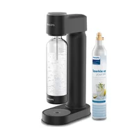 Máquina para hacer soda manual con botella y cilindro