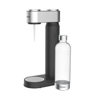Máquina de soda con botella 1 L y cilindro CO2 ADD4902BK