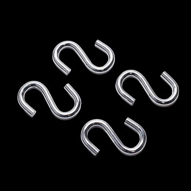 Gancho tipo S galvanizado 7.2 x 70 mm