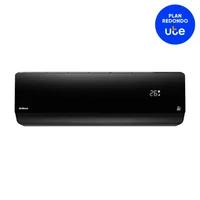 Aire acondicionado split inverter frio/calor 18000 BTU negro