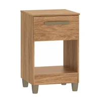 Mesa de luz con 1 cajón miel