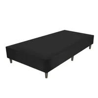 Cama Box de madera 1 plaza 90 x 188 x 38 cm