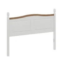 Respaldo sommier Casal 2 plazas blanco