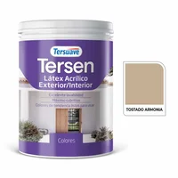 Pintura látex acrílico interior y exterior Tostado armonía 1 L