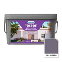 Pintura látex acrílico interior y exterior Gris misterio 4 L