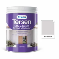 Pintura látex acrílico interior y exterior Beige sutil 1 L
