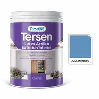 Pintura látex acrílico interior y exterior Azul inmenso 1 L