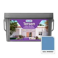 Pintura látex acrílico interior y exterior Azul inmenso 4 L