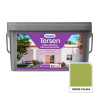 Pintura látex acrílico interior y exterior Verde calma 4 L