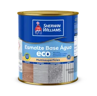 Esmalte base agua Eco satinado negro 0.9 L