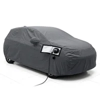 Cubre auto con ventana de cargador talle m