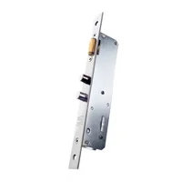 Cerradura para exterior gris con rodillo