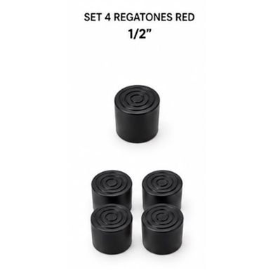 Regat�n redondo set de 4 1,27 cm