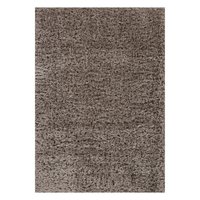 Alfombra decorativa 120 x 170 cm gris