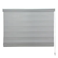 Cortina roller Día y Noche Lite 160 x 165 cm gris