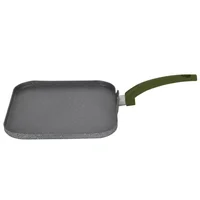 Plancha de aluminio 26 cm gris