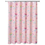 Cortina de baño 178 x 180 cm Mariposa multicolor
