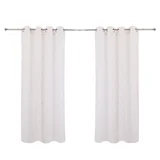 Cortina de tela Velo Rombos 140 x 220 beige