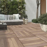 Cerámica Garden exterior marron 62 x 62 cm