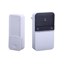 Timbre inalámbrico 1 puls 1 amplificador 16 melodías blanco