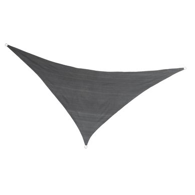 Toldo vela sombra triangular gris 5 x 5 x 5 m