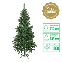 Árbol de navidad Mountain 210 cm verde