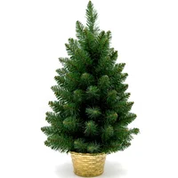 Árbol navideño de sobremesa Virginia 60 cm verde