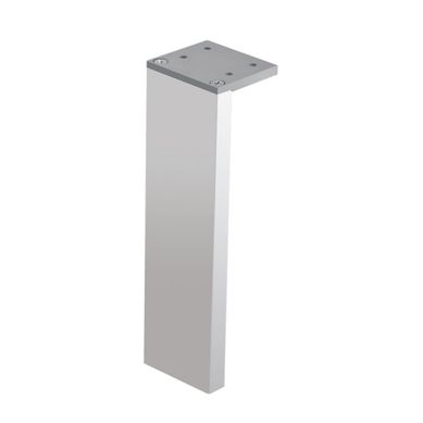 Pata aluminio Laila 40 x 120 mm anodizado mate