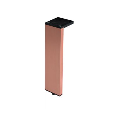 Pata aluminio Laila 40 x 120 mm anodizado cobre