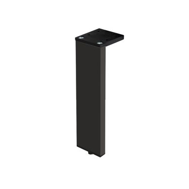 Pata aluminio Laila 40 x 120 mm negra