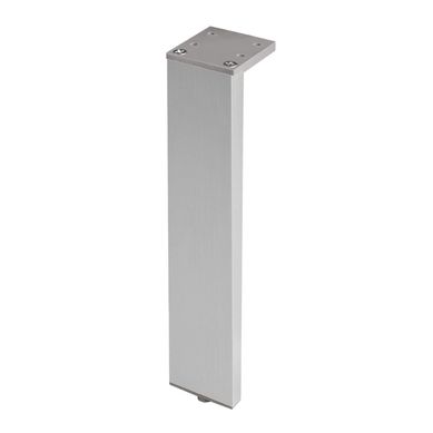 Pata aluminio Laila 40 x 200 mm anodizado mate