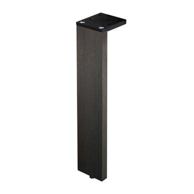 Pata aluminio Laila 40 x 200 mm negro
