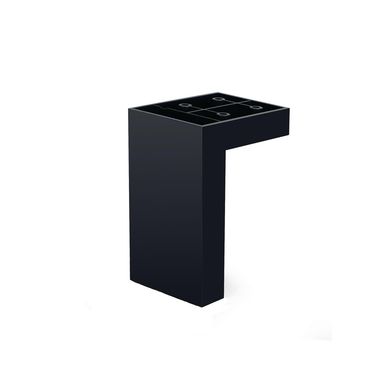 Pata Lance ABS 120 mm negra