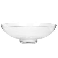Florero de vidrio Bowl 27.8 cm transparente