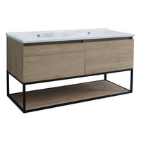 Vanitory suspendido Cedar doble bacha 120 cm