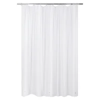 Protector para cortina de baño 140 x 200 blanca