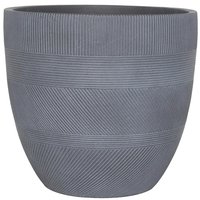 Maceta redonda Viena gris 35 x 33 cm