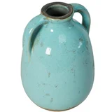 Botellón Nepal de terracota 19 cm celeste