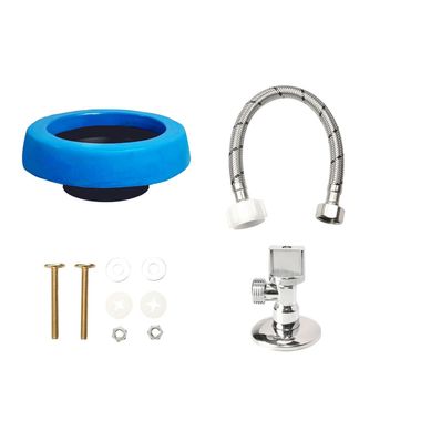 Set instalaci�n aro acrilico valvula flex metal